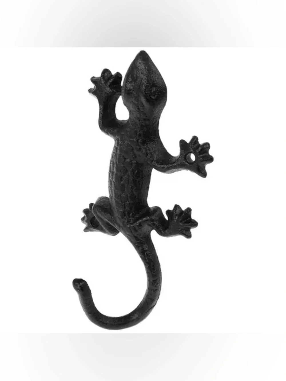(2) Lizard Metal Wall Hook